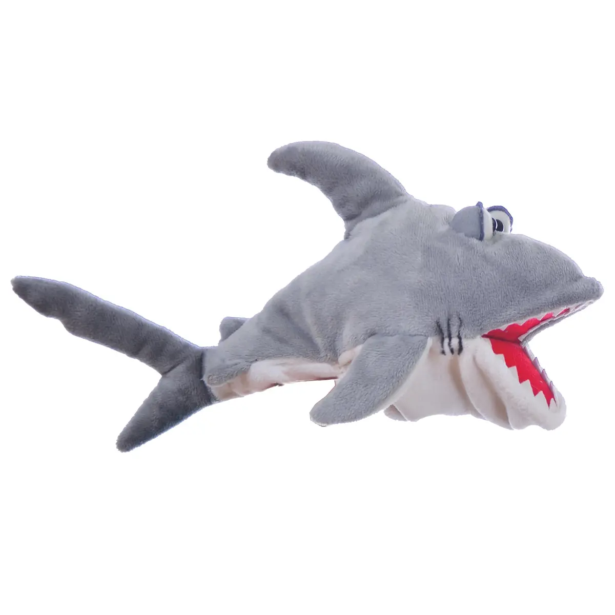 Living Puppets: Snax The Friendly Shark Hand Puppet – 12" Plush 1