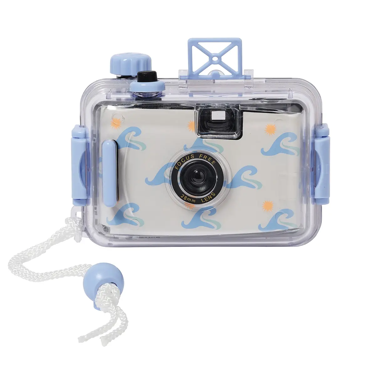 Sunnylife Blue Wave Retro 35Mm Film Underwater Camera 1