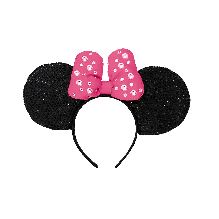 Disney Minnie Mouse Premium Pink Sparkle Ears 1