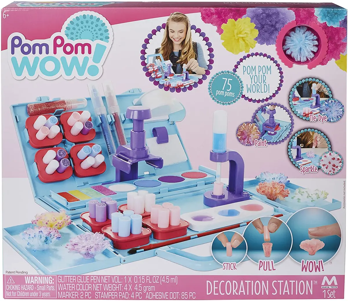 Pom Pom Wow Ultimate Decoration Station Craft Kit 1