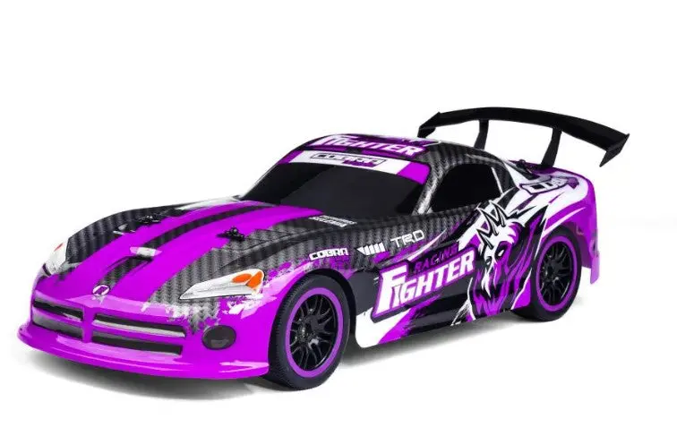 Rc Fighter High-Speed On-Road Car - 1:10 Scale - Remote Control Racing Vehicle 1