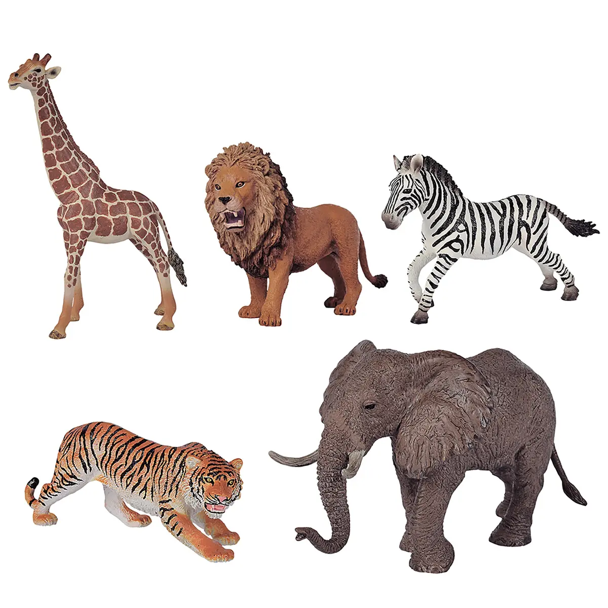 Simba Toys Safari Adventure Set - 5 Realistic Animal Figures 1