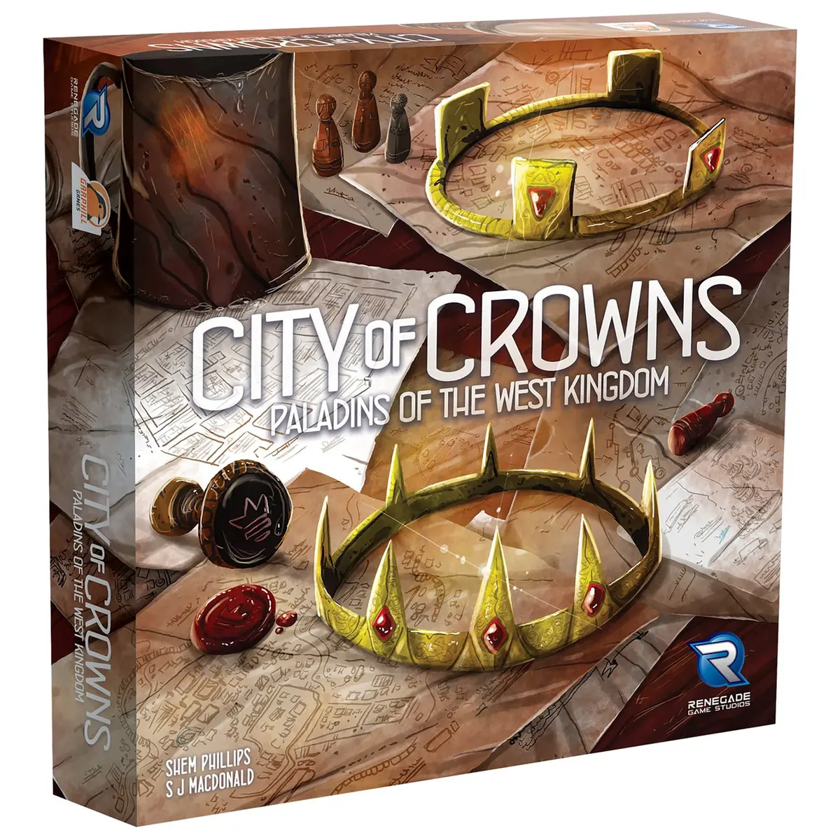 Paladins Of The West Kingdom: City Of Crowns Board Game Expansion 1