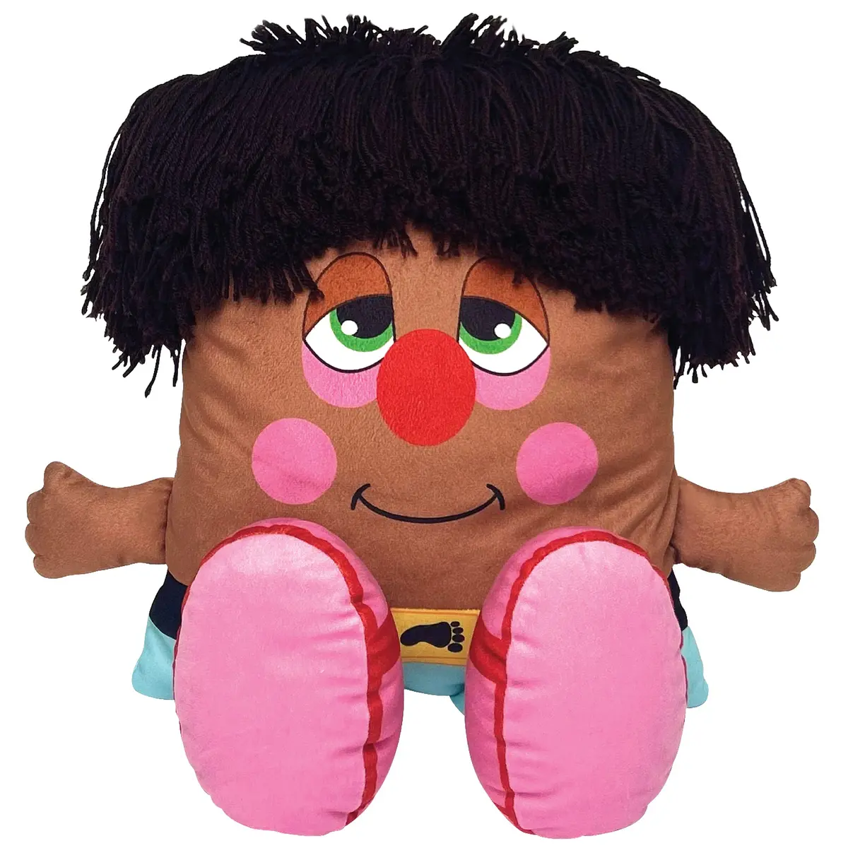Pillow People Big Shoe Plush - Retro 2-In-1 Toy & Pillow, Cozy Play Companion 1