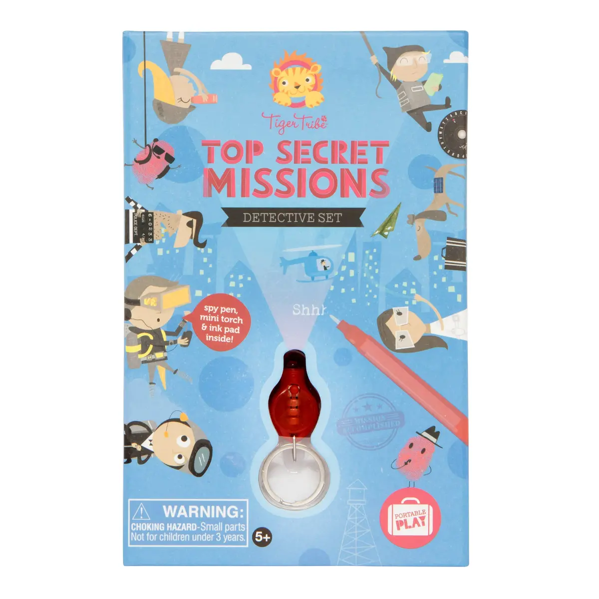 Tiger Tribe 48 Piece Top Secret Missions Detective Set - Spy Adventure For Kids 1