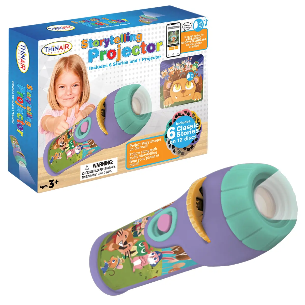 Playful Minds Storytelling Projector - Interactive Tales & Sounds For Kids 1