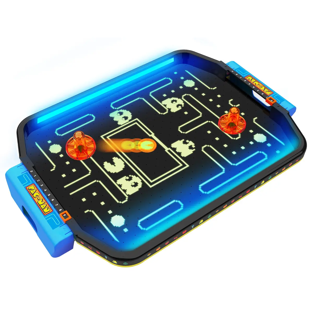 Pac-Man Premium Glow Series Arcade Air Hockey Game 1