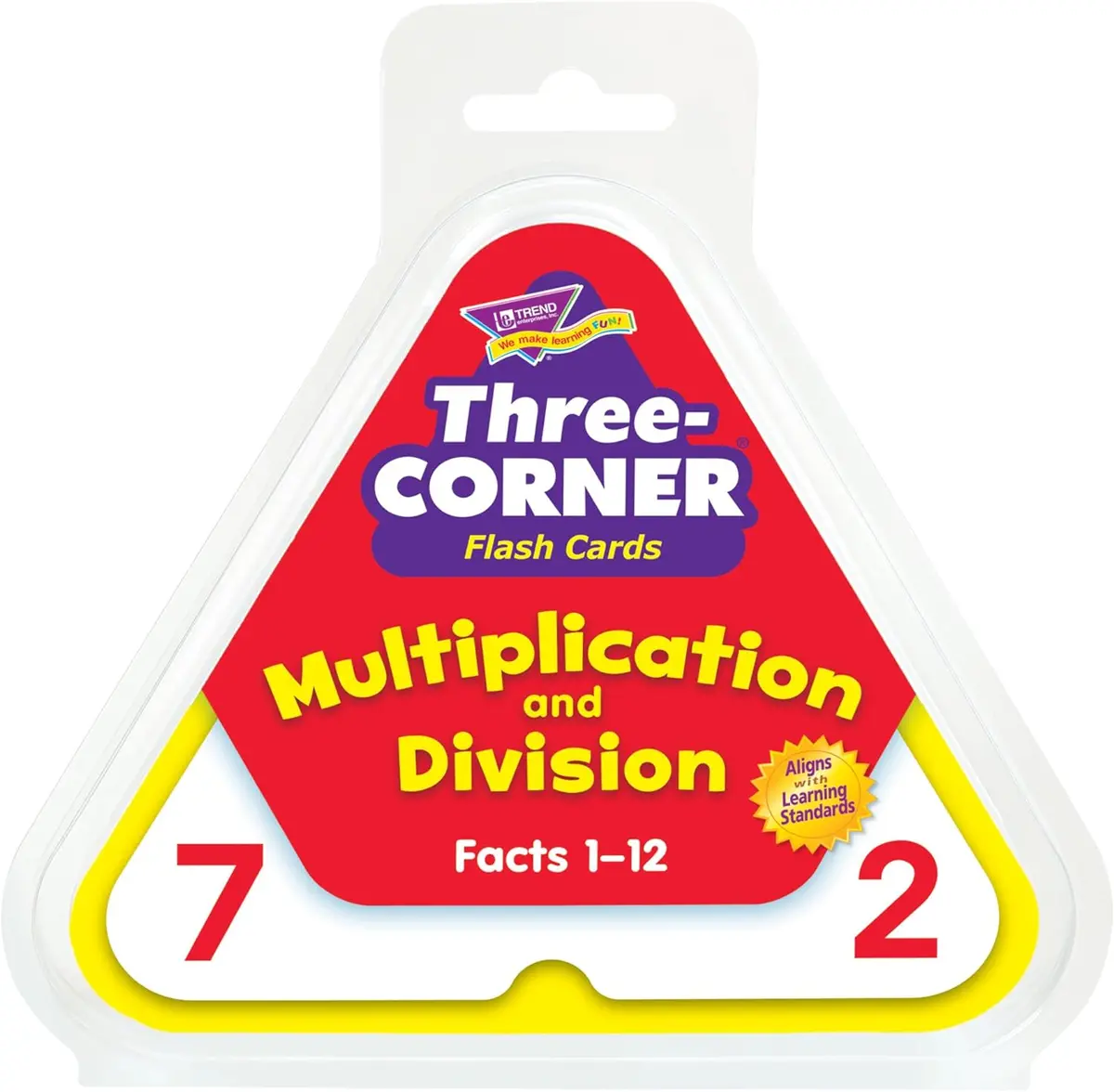 Trend Enterprises Interactive Math Flash Cards - Multiplication & Division 1