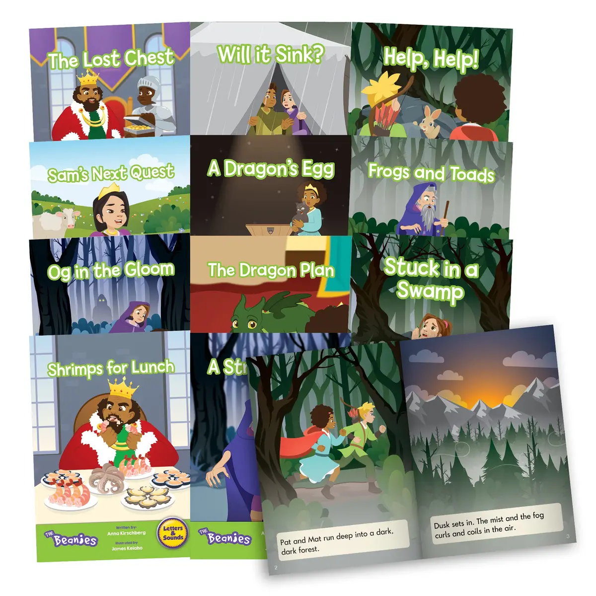 Junior Learning Beanies Diversity Phase 4 - 12 Book Hi-Lo Decodable Set 1