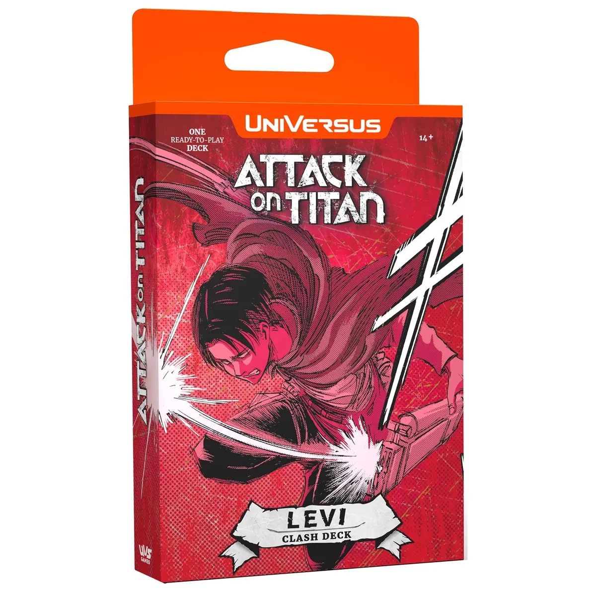 Attack On Titan Levi Clash Deck - Universus Ready To Play Card Game 1