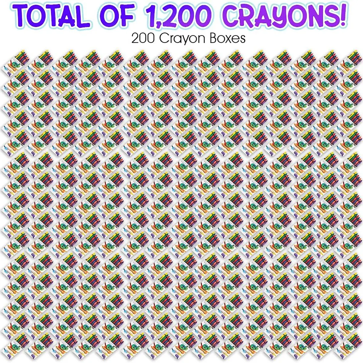 Crayon Bulk Set: 200 Packs 1