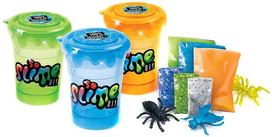 So Slime Diy Bold Colors Slime Shaker 3-Pack - Craft Kit 1