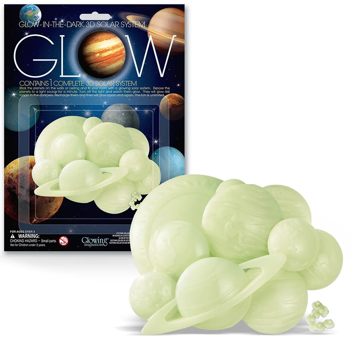 Cosmic Glow: 3D Solar System Adventure Kit 1