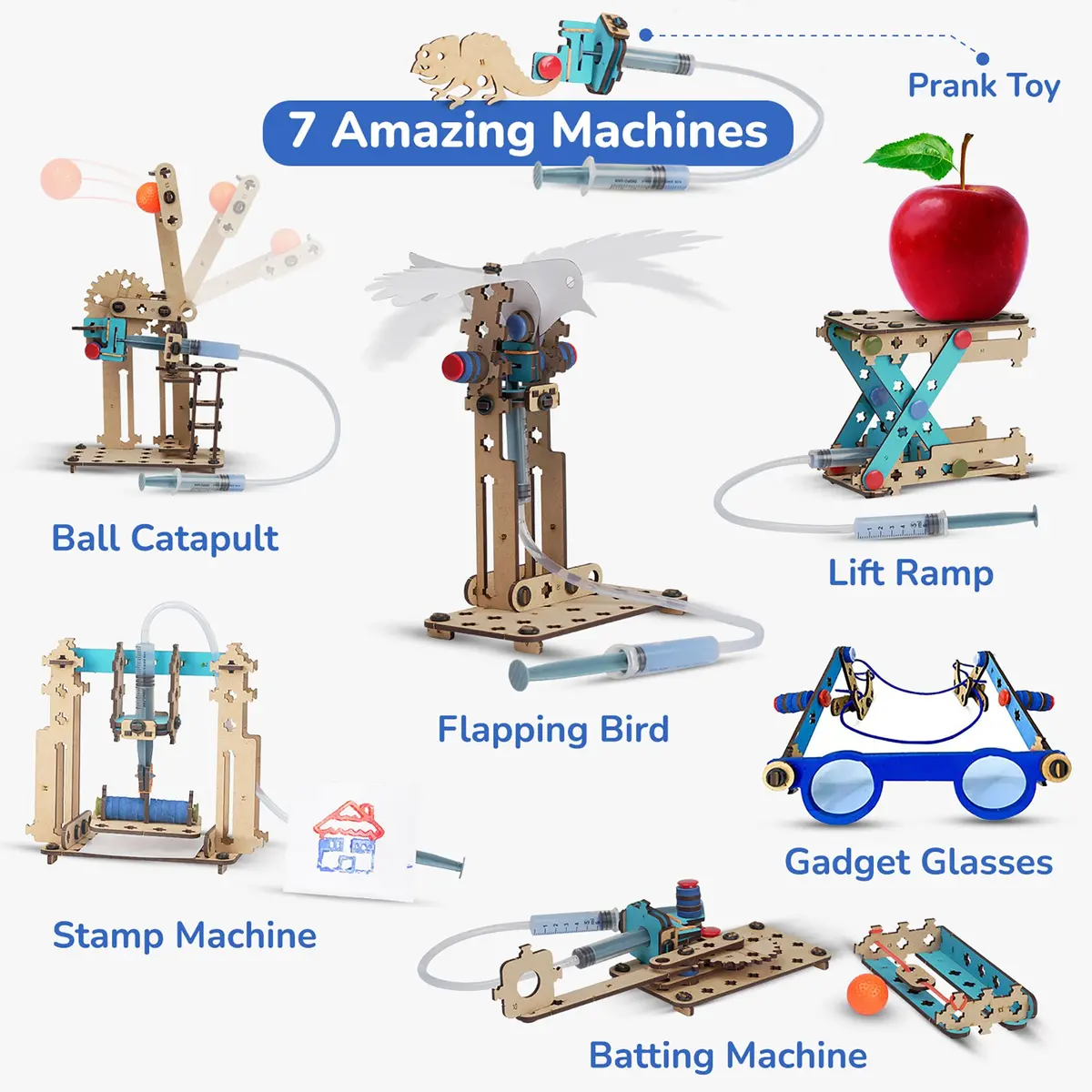 Smartivity 7-In-1 Multi-Builds Hydraulics Science Kit 1