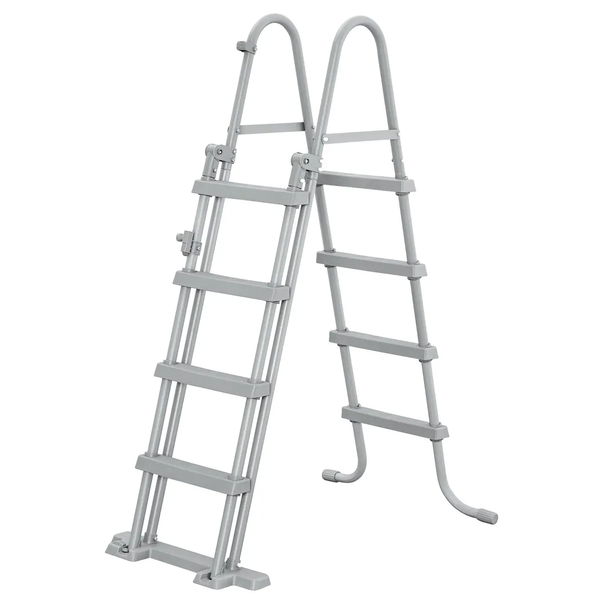 Bestway Flip & Lock 48" Pool Ladder - Corrosion-Resistant Frame, Anti-Slip Steps 1