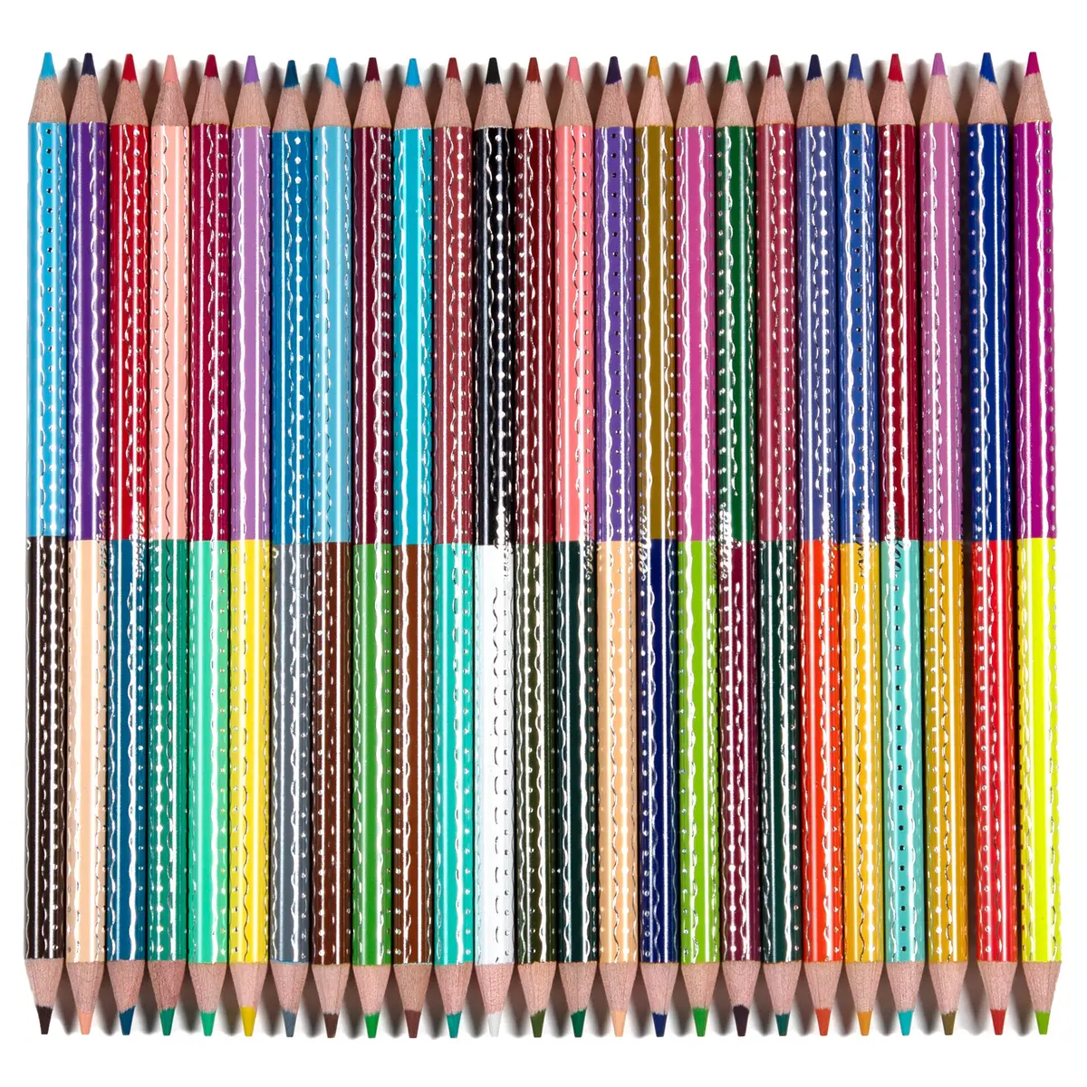 Piece&Love: Double-Sided Colored Pencils - Cecilia's - 25Pc Set 1