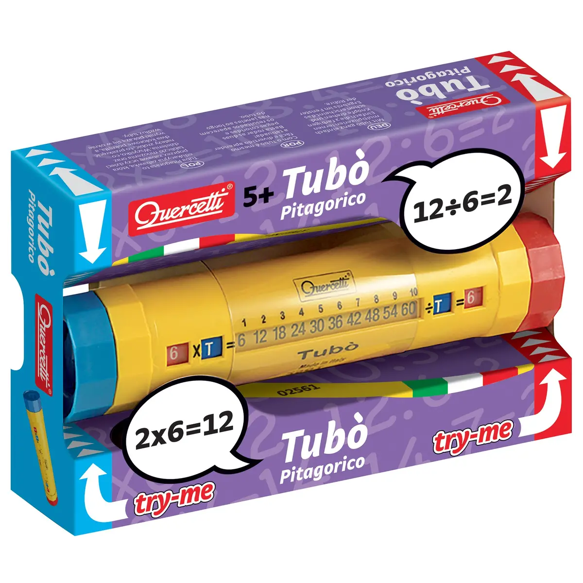 Quercetti Tubo Multiplication - Interactive Math Whiz Toy - Learn Division & Multiplication 1