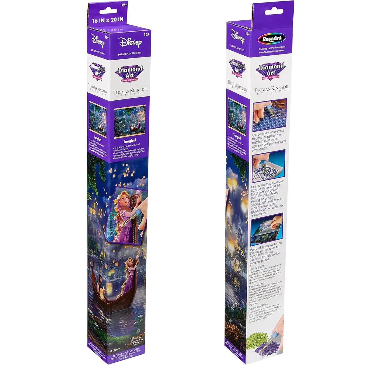 Disney Dreams Collection Tangled Rapunzel Diamond Art Kit 2