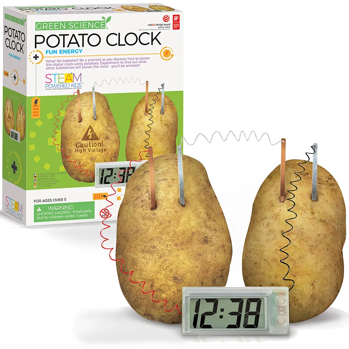 Green Science: Potato Clock 1