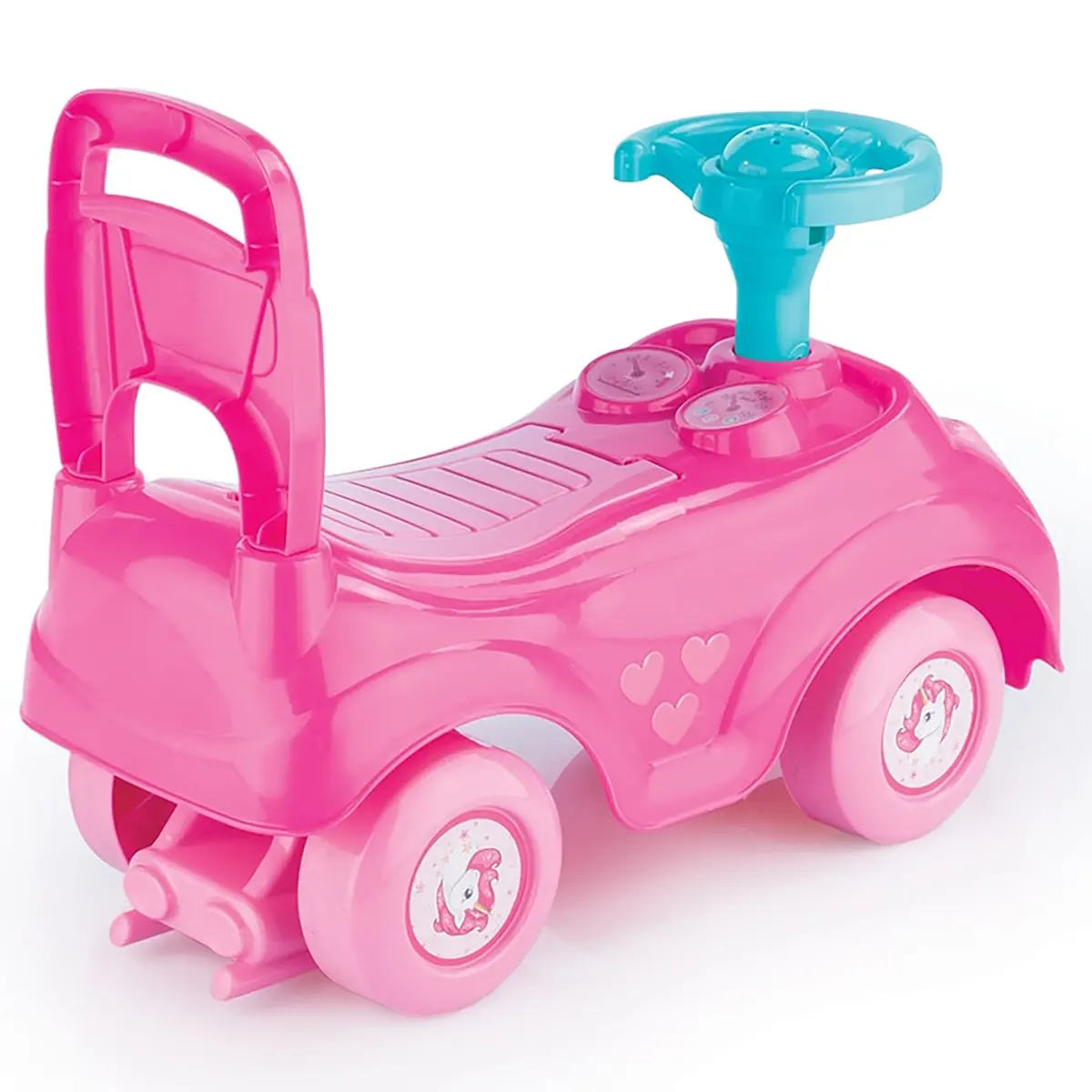 Dolu Toys - Pink Unicorn Sit And Ride - Whimsical Explorer 1