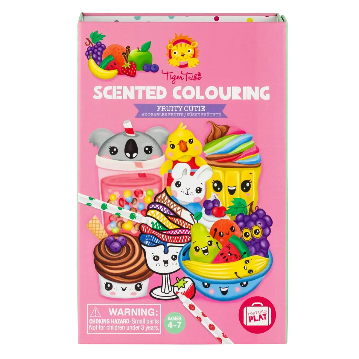 Tiger Fruitie Cutie Scented Coloring Set 1