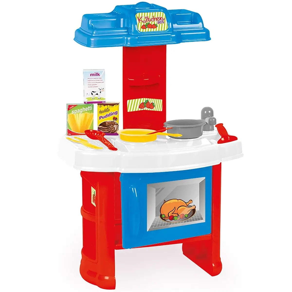 Dolu Chef's Kitchen Playset - Colorful 20Pc Set For Toddlers 1