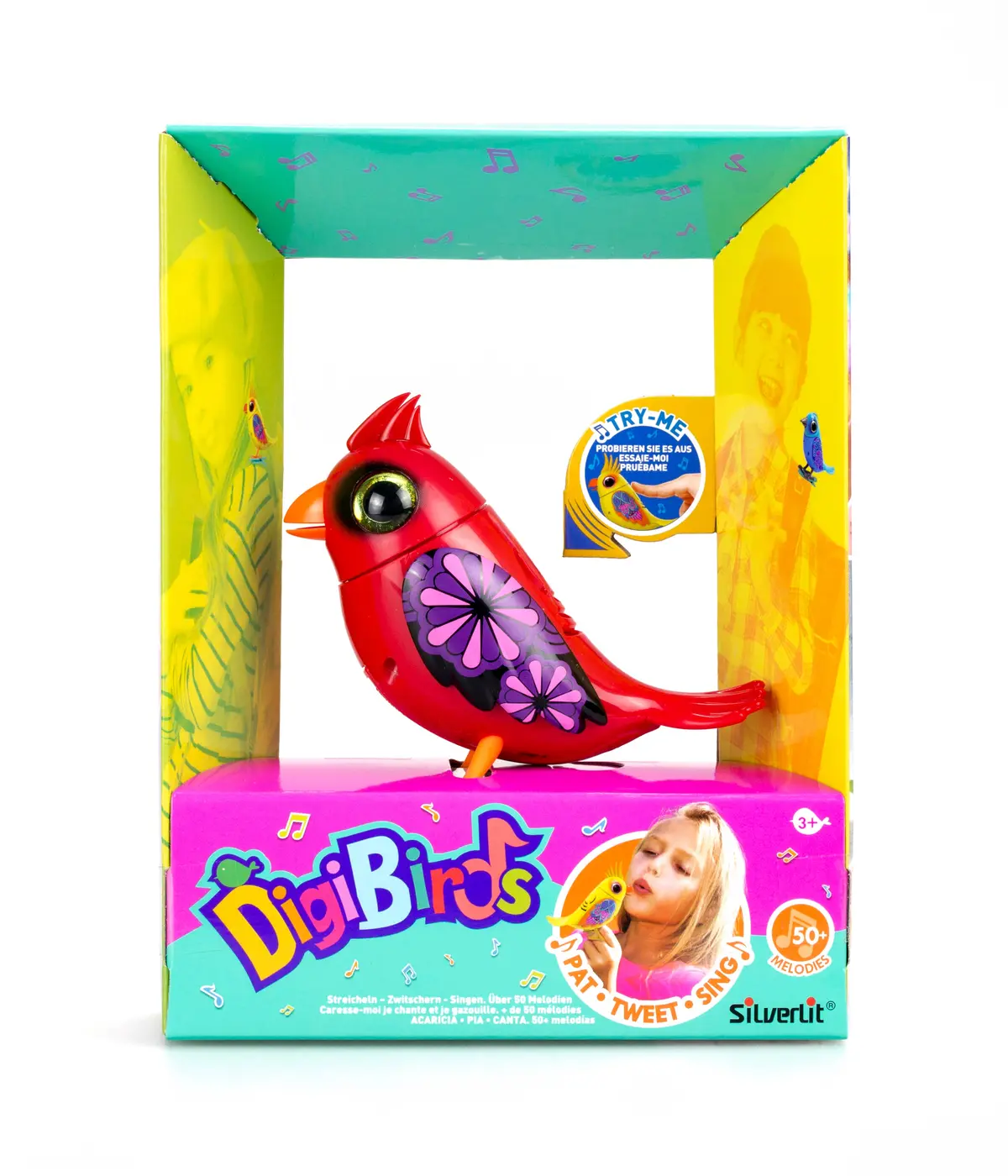 Digibirds Ii Interactive Cardinal - Red 1