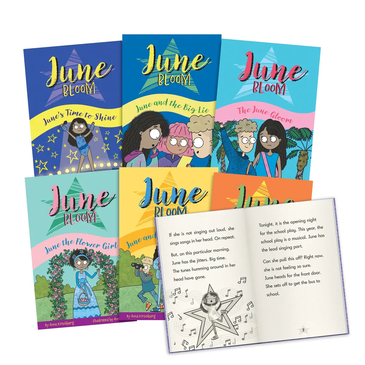 Junior Learning June Bloom 6-Book Decodable Set - Phase 5 1