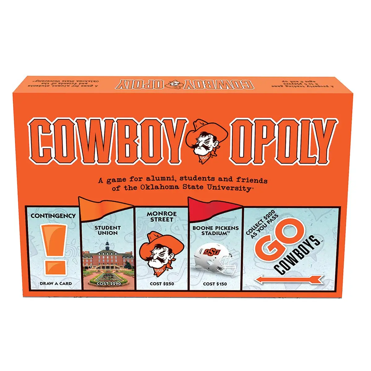Oklahoma State Cowboys Cowboyopoly Board Game 1