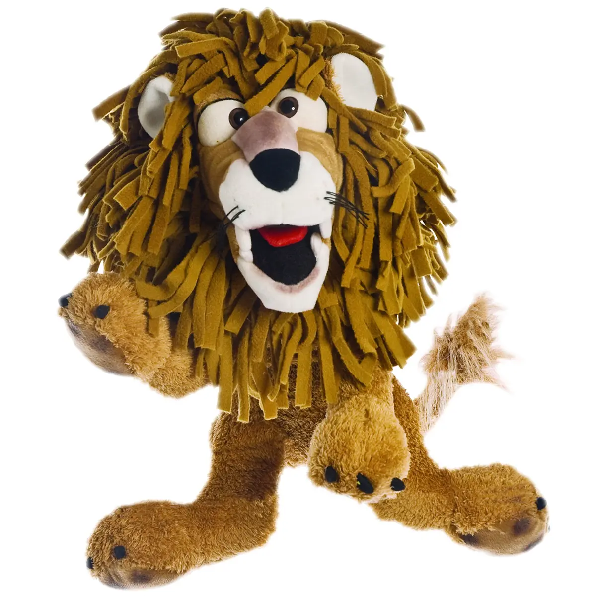 Living Puppets Handmade Murray The Lion Plush Hand Puppet - Soft Play Companion For Kids 3+ 1