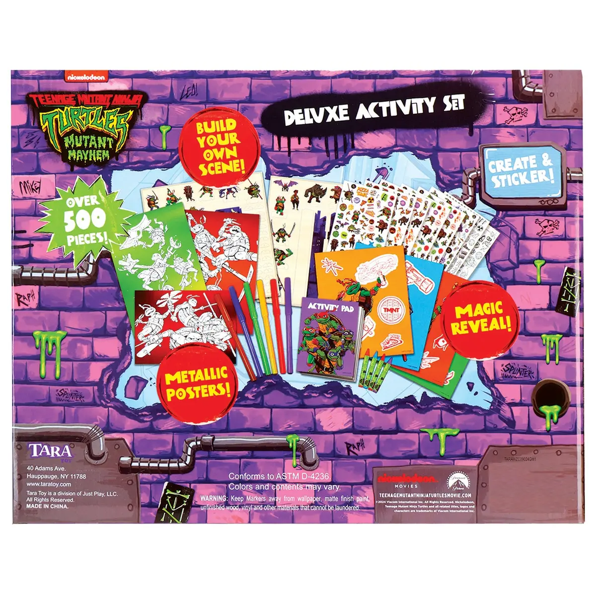 Deluxe Activity Set: Tmnt 1