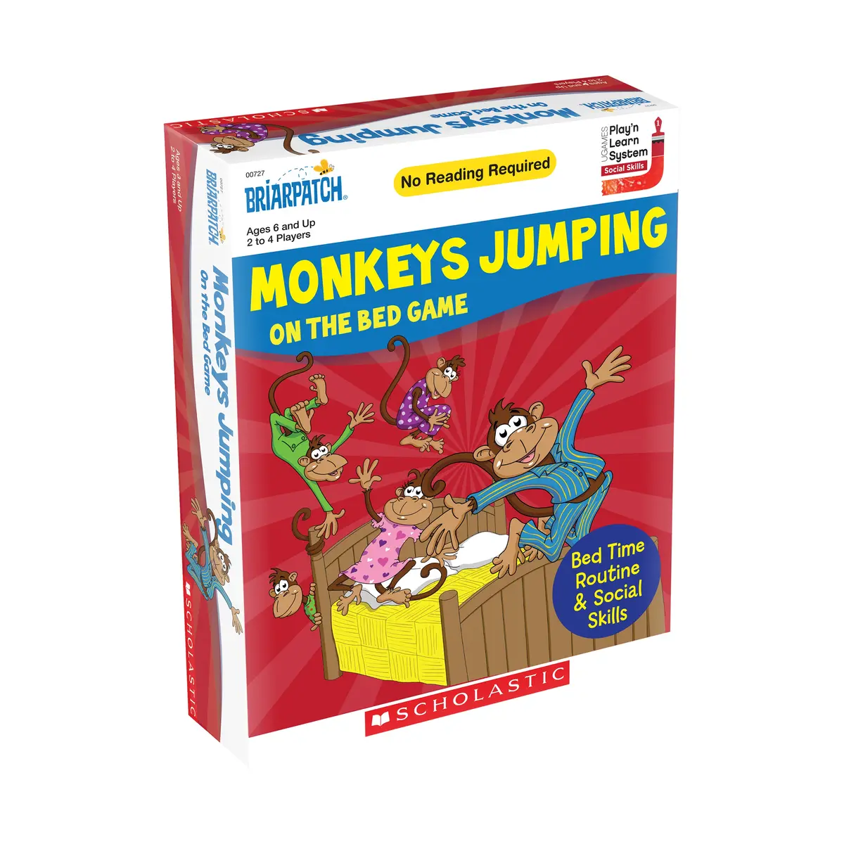 Scholastic Monkeys Jumping On The Bed Color Matching Game 1