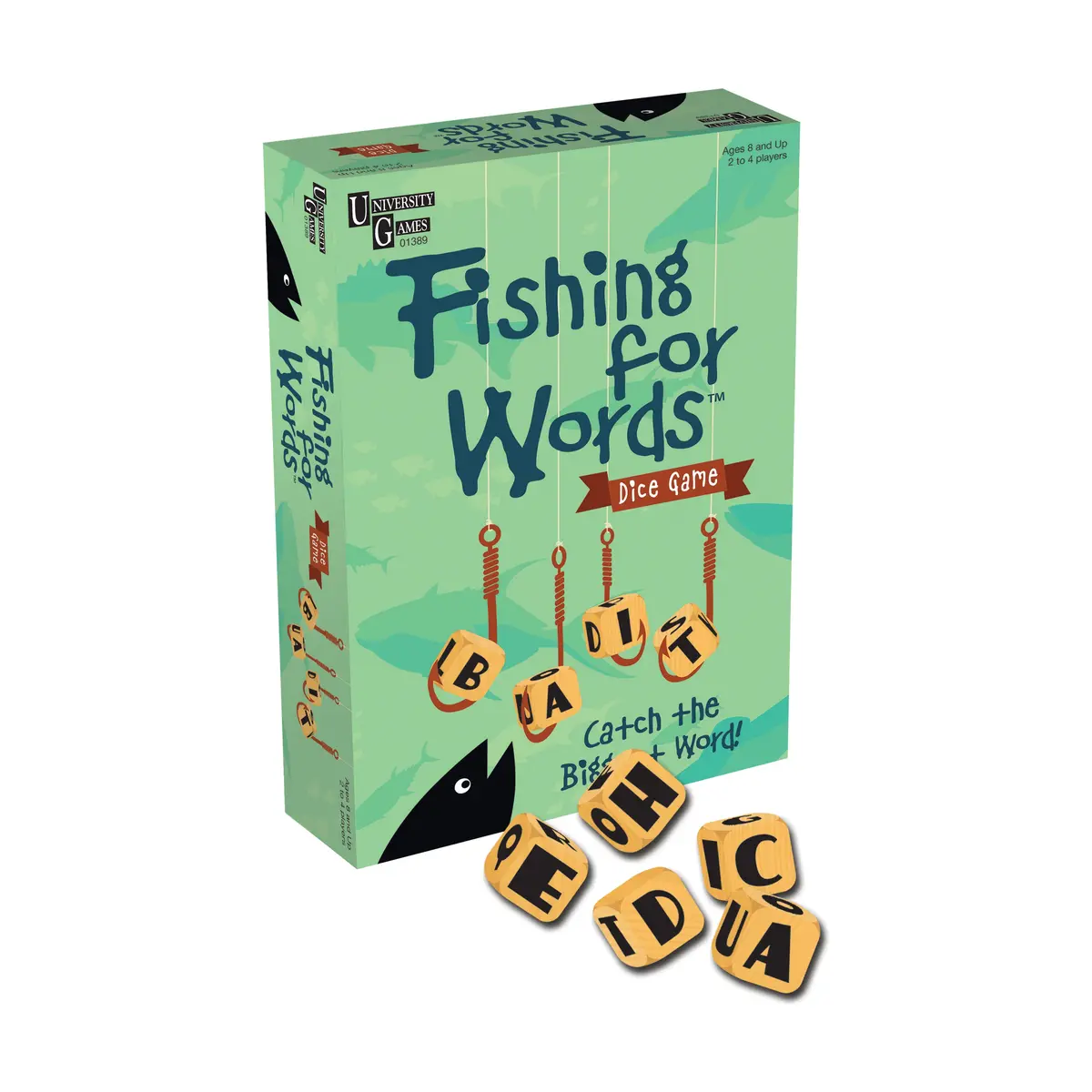 Fishing For Words - Dynamic Word Crafting Dice Game 1