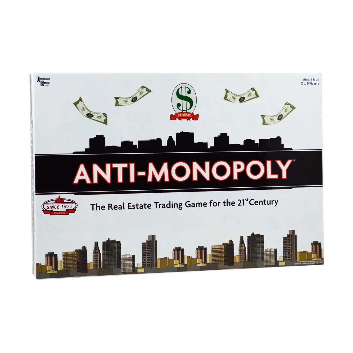Anti-Monopoly Real Estate Strategy Board Game 1