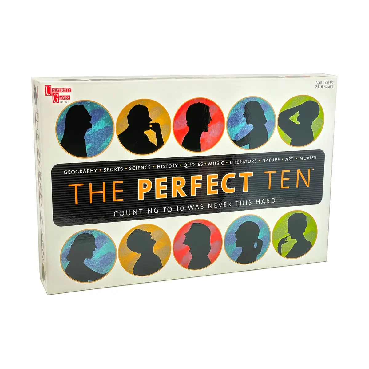 The Perfect Ten Game Trivia Challenge Board Game By University Games 1