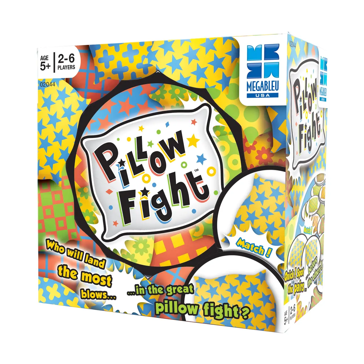Megableu Usa Pillow Fight Card Game - Portable Tin Edition 1