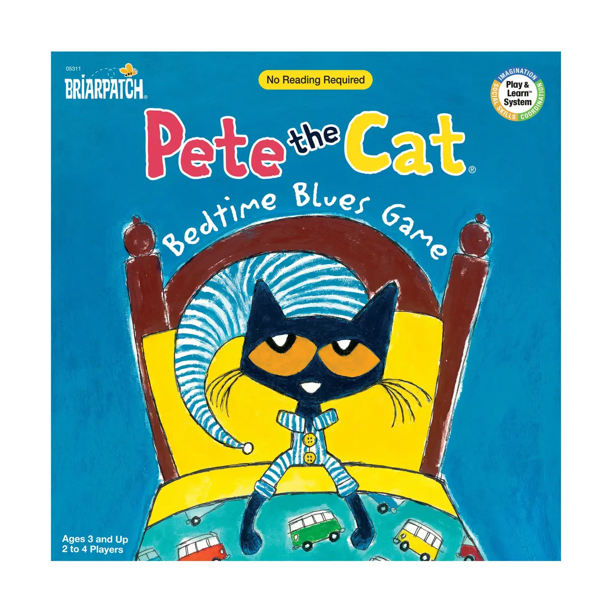Pete The Cat Bedtime Blues Preschool Coordination Game 2