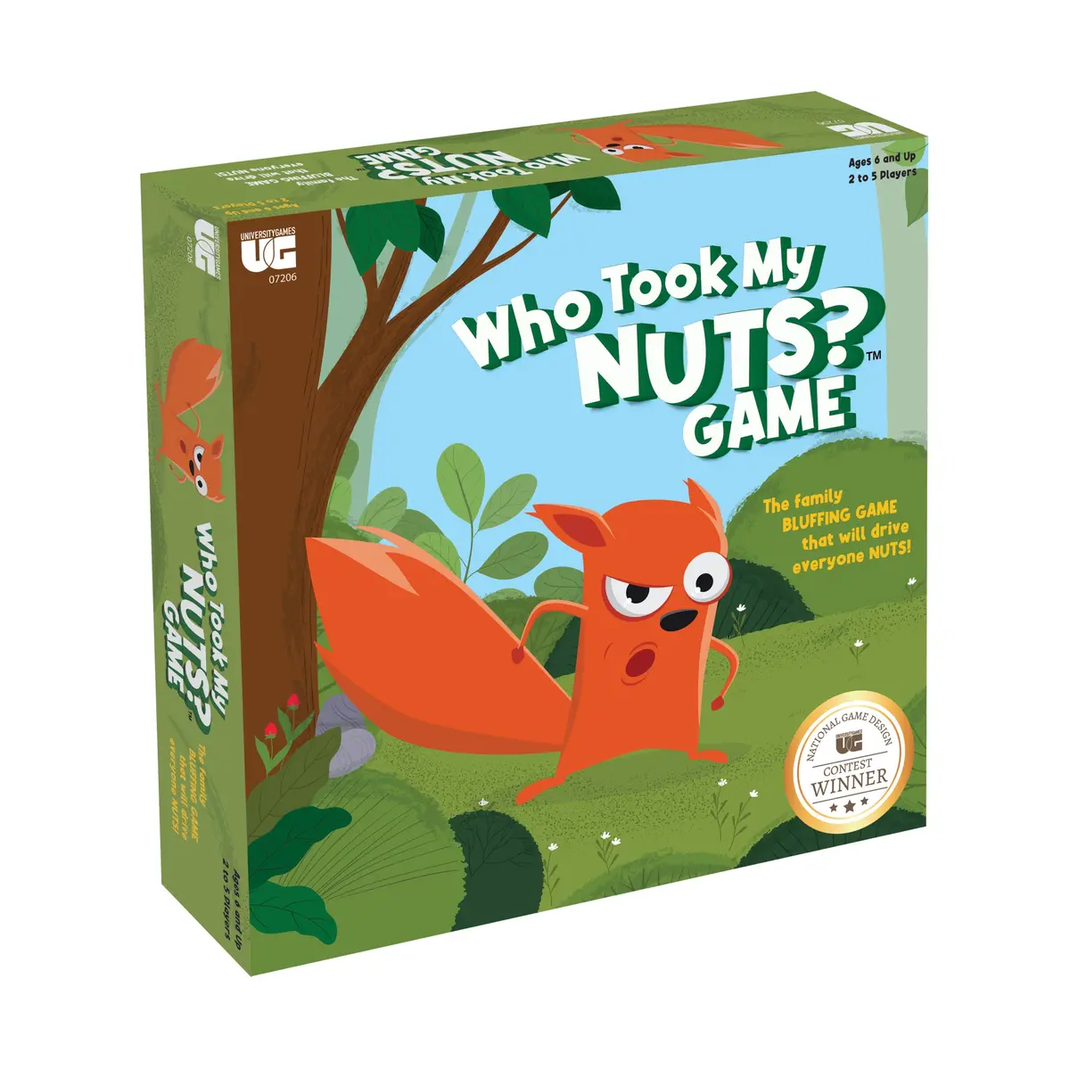 Who Took My Nuts? Squirrel Bluffing Board Game 1