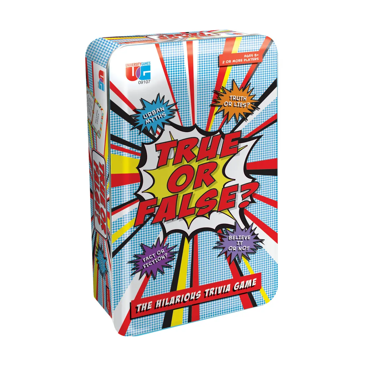 True Or False? Tin Travel-Sized Trivia Game 1