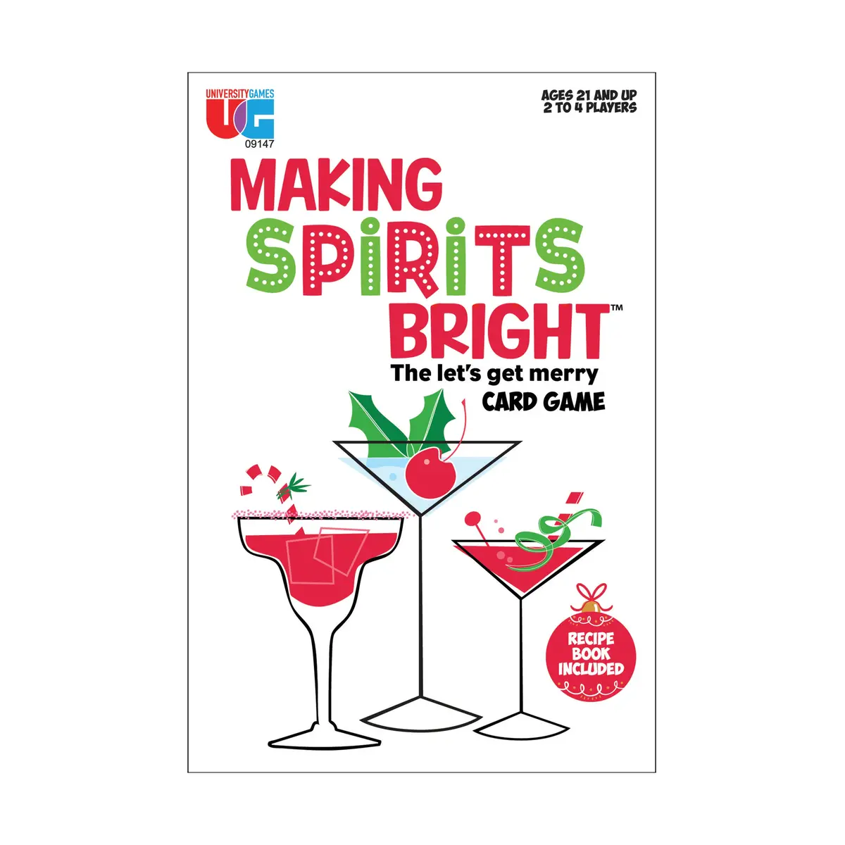 Making Spirits Bright - Let's Get Merry Holiday Card Game 2