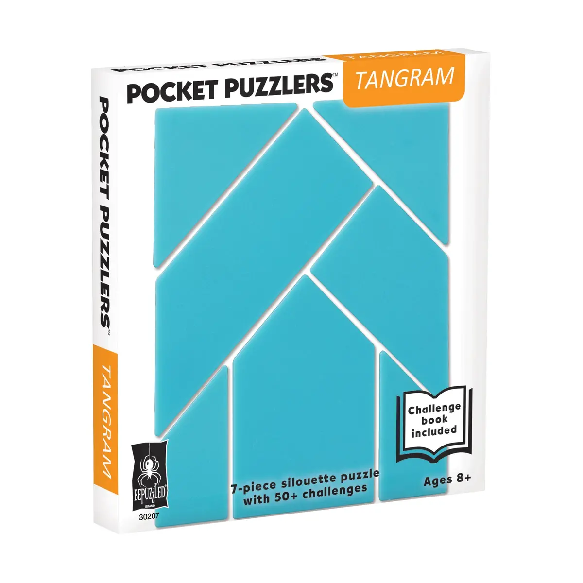 Pocket Puzzlers - Tangram Silhouette Puzzle Set - 7 Pc 1