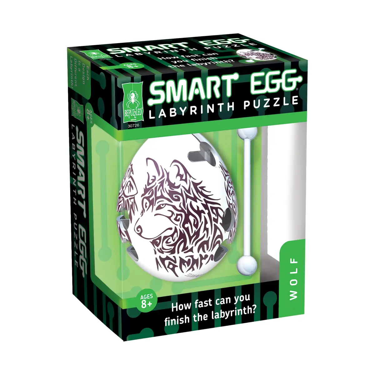 Smart Egg Wolf Edition 1-Layer Labyrinth Puzzle - Level 2 1