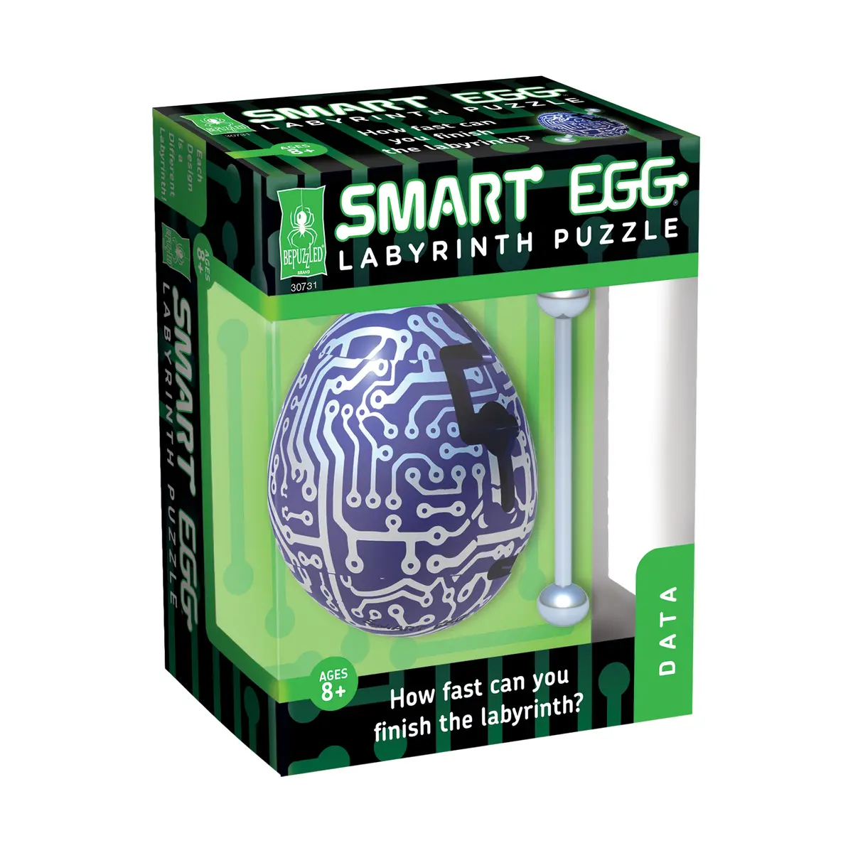 Smart Egg Labyrinth Puzzle - Data, 1-Layer Level 2 3D Puzzle 1