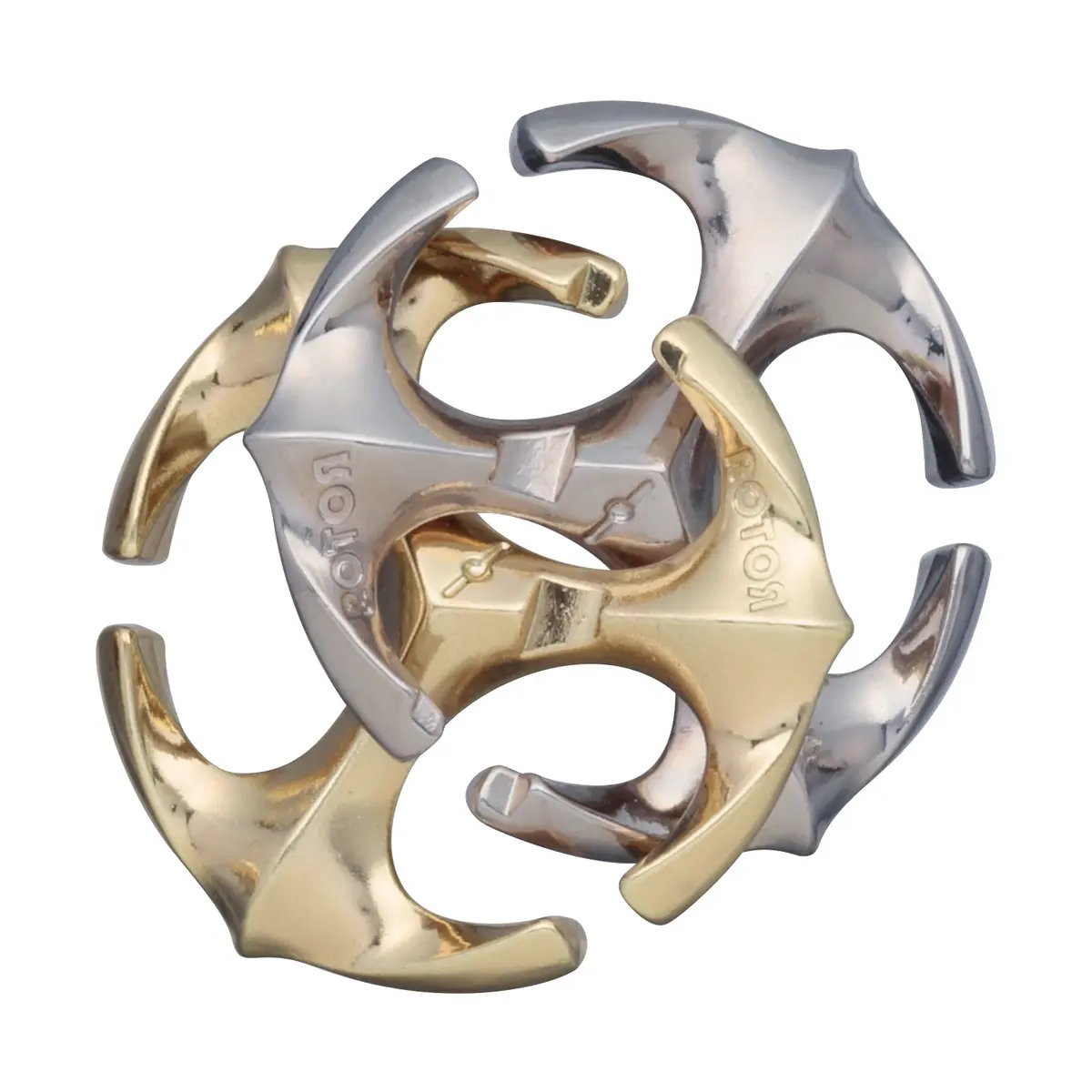 Hanayama Level 6 Cast Puzzle - Rotor: Emblem Of Challenge 1