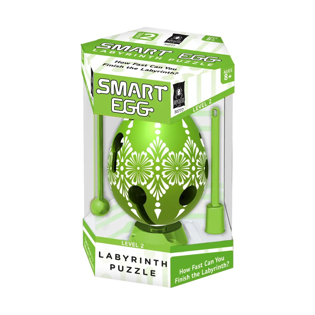 Smart Egg Labyrinth Puzzle - Enchanted Green Edition 1