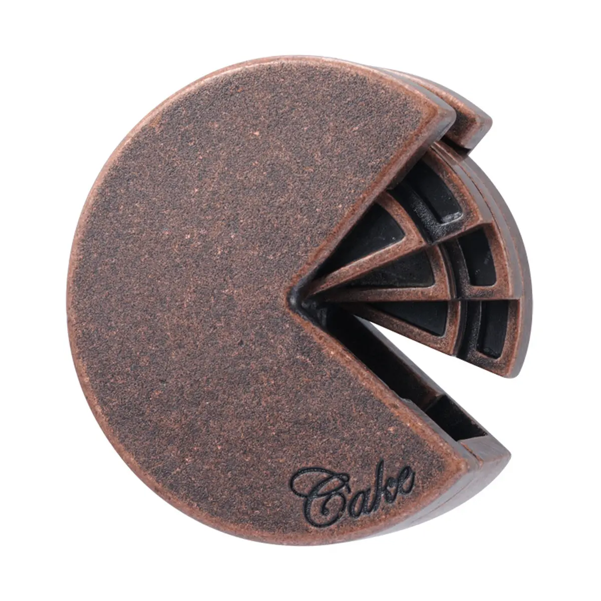 Hanayama Level 4 Cast Puzzle - Cake: Ingenious Metal Brain Teaser 1
