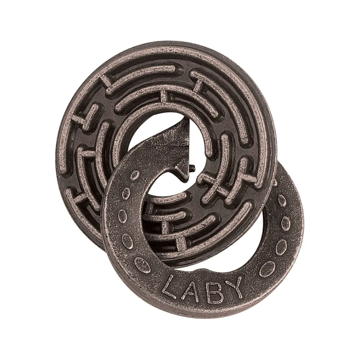 Hanayama Level 5 Cast Metal Puzzle - Labyrinth Challenge 1