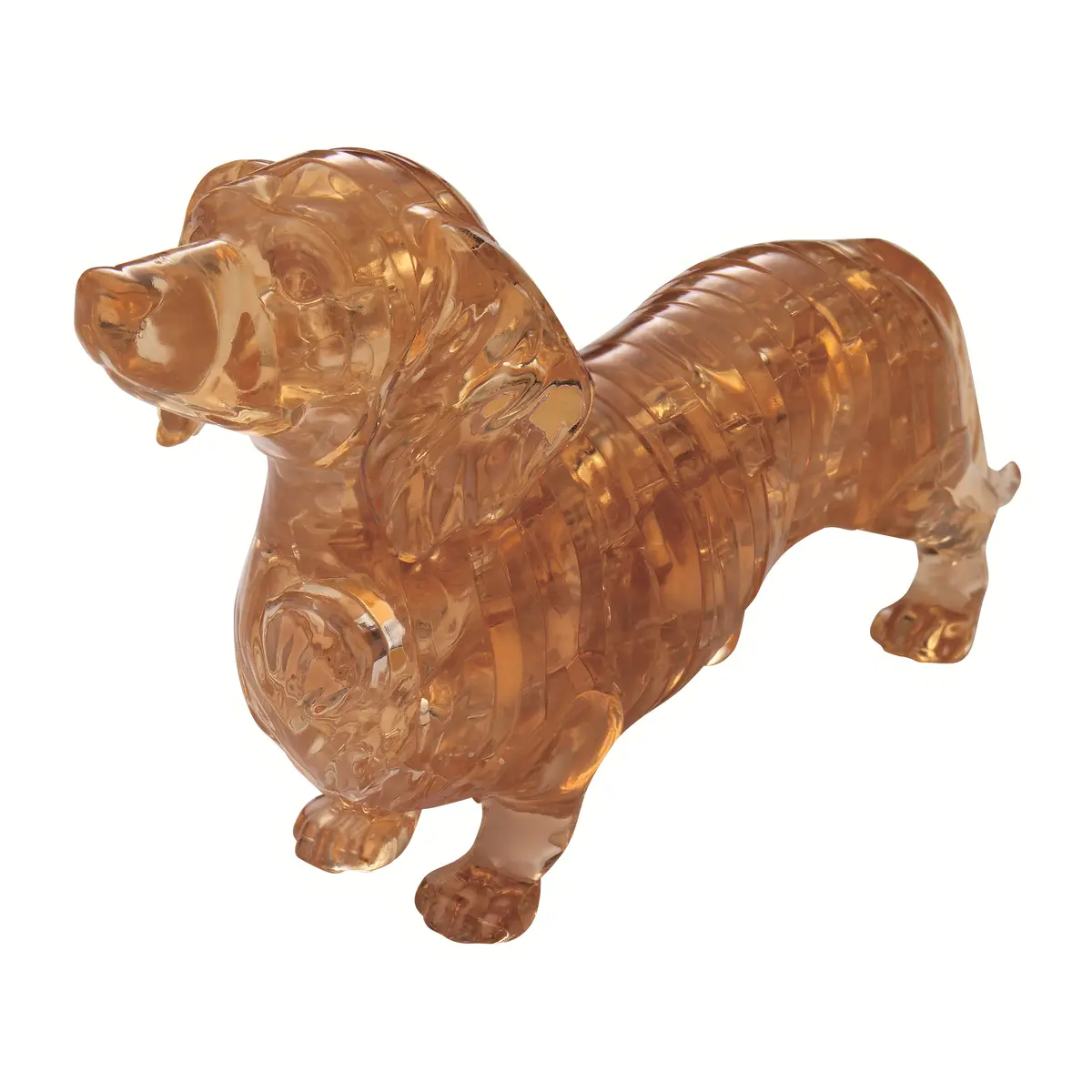 Dazzling Dachshund 3D Crystal Puzzle - 41 Pcs 1