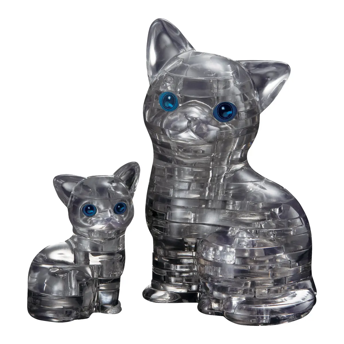 Bepuzzled Black Cat & Kitten 3D Crystal Puzzle - 49 Pc 1