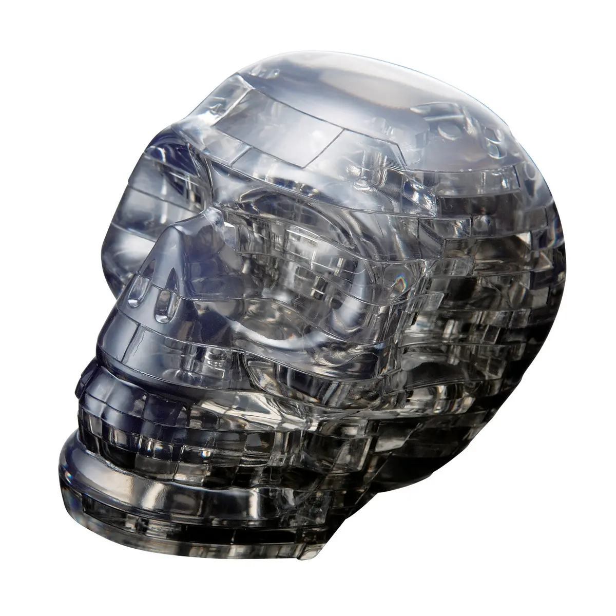 Bepuzzled Black Skull 3D Crystal Puzzle - Enigmatic 48-Piece Challenge 1